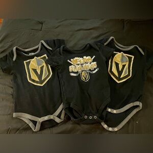 Vegas Golden Knights baby  onesies